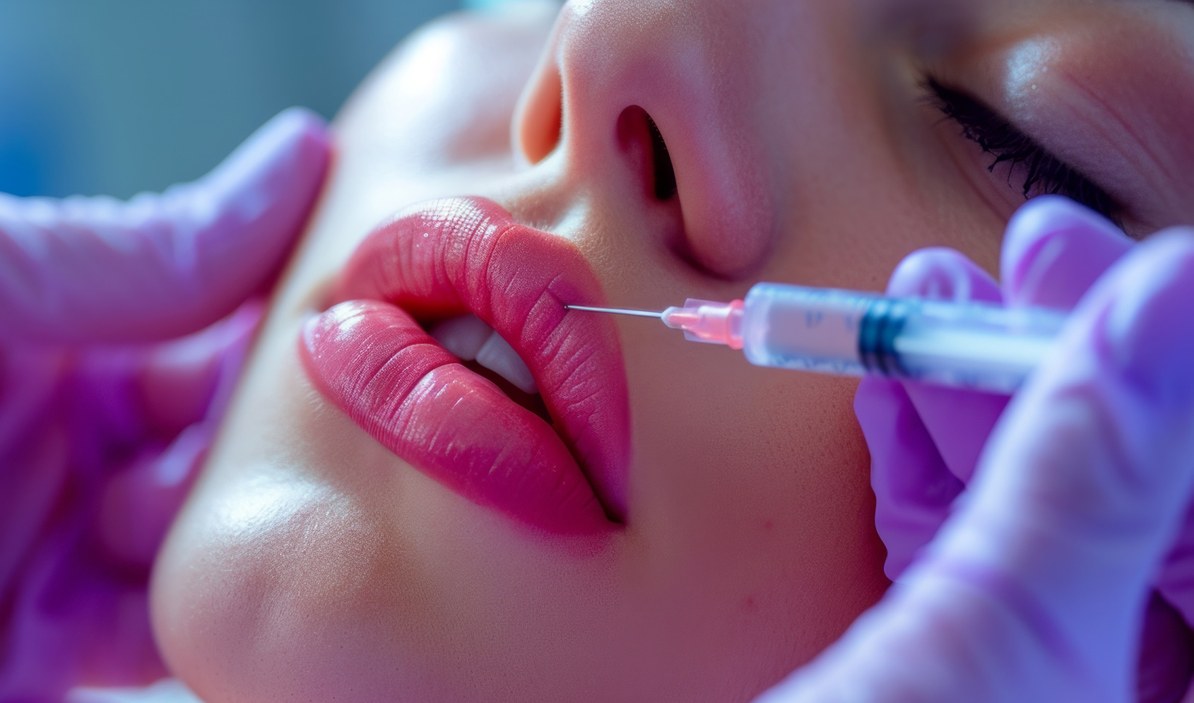 Lippenaufbau